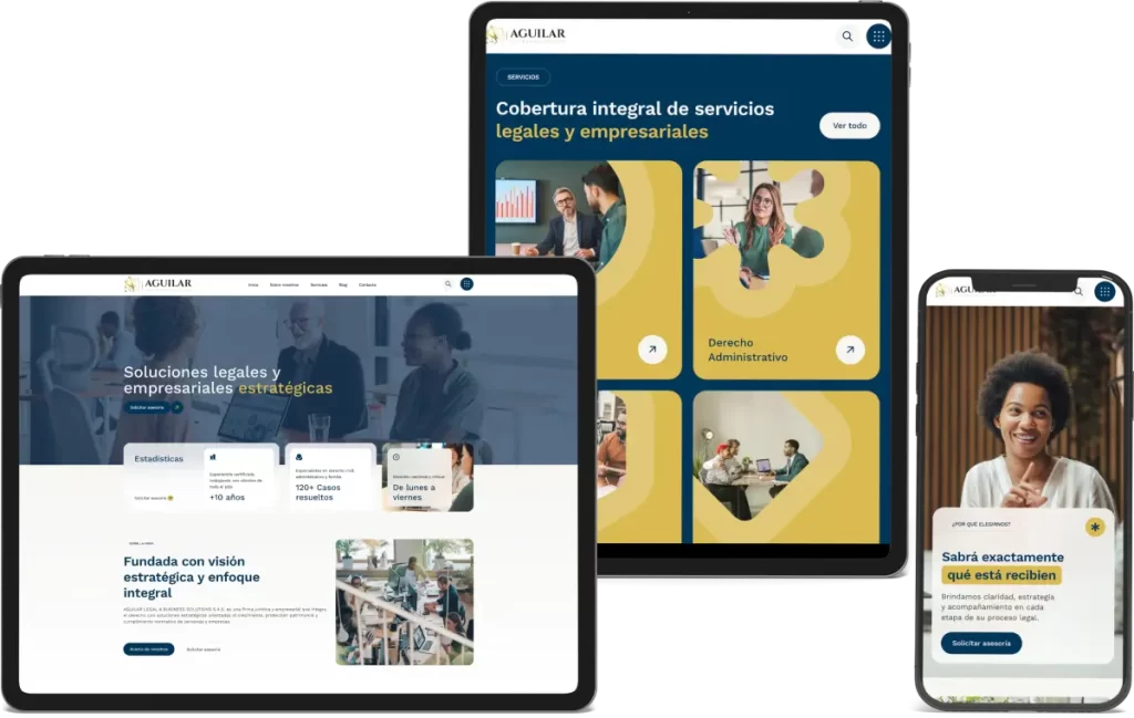 páginas web para abogados en Cali que generan clientes